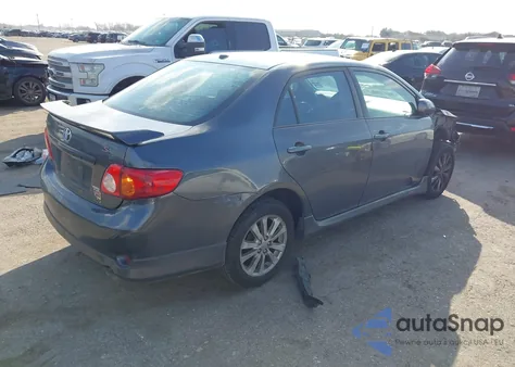 2009 Toyota Corolla S из США, поврежденный, VIN 1NXBU40E49Z125391